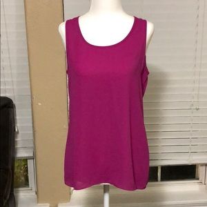 Express Open Back Sleeveless Blouse